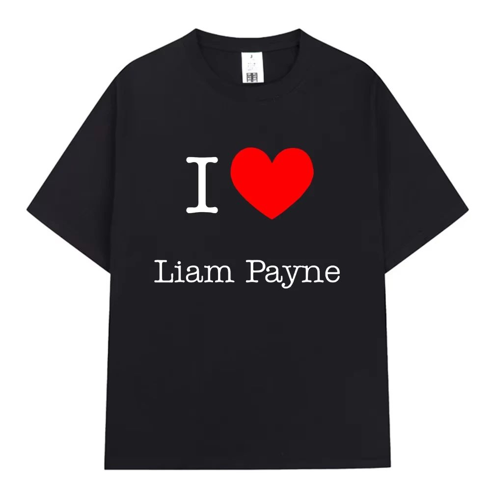 Liam Payne Choose Love Nadruk T-shirty Hołd Payne Fani Prezent Odzież Męska Damska Krótki Rękaw Oversize T-shirty Hip Hopowa Koszulka