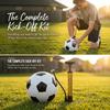 3pcs PVC Cover Soccer Ball Stitched Panels Training Ball Classic Style Match Ball  School Training