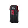 Nike Chicago Bulls Fan Edition LaVine No. 8 Basketball Jersey Men Tops Black AT9795-010