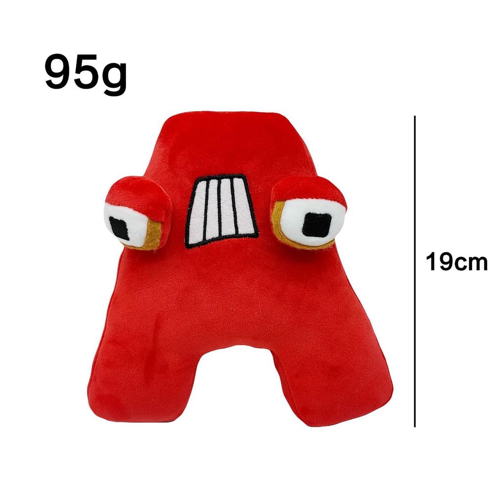 Alphabet Lore Soft Plush Letter Doll Educational Toy Home Decor Xmas Gift