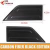 Exterior Front Bumper Corner Cover Trim Bezels For Ford F150 + Carbon Fiber