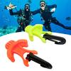Scuba Octo Holder with Black Plastic Clip Diving 2nd Stage Breathing Regulator Keeper