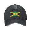 Washed Baseball Cap Jamaica Flag Spring Trucker Hat For UnisexTeens  Street Style Outdoor Sport Sun Baseball Caps