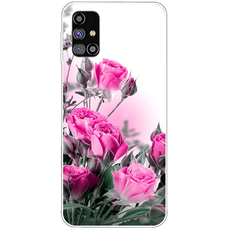 Do Samsung Galaxy A31 A51 A71 Etui Silikonowe Tylne Etui Telefoniczne Do Samsung A315 A515 A715 Miękkie Etui Zderzak Coque z Kreskówką