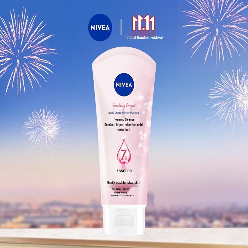 Nivea Crystal Pure Aufhellender Reinigungsschaum
