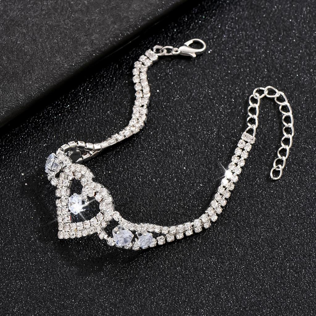 Diamond Shiny Beach Anklets Popular Accessories Women