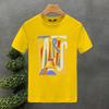 2025 2yk Luxury Brand Design For Men's T-shirt Cotton High Quality Paris Printing Summer Tees Brand Tops Unisex Oversized S-7XL