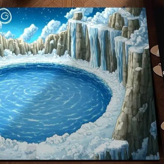 3D Optical Illusion Rug Absorbent Non Slip Bath Mat Endless Pit Bathroom Rug Floor Mat for Shower Bathtub Doorway Kitchen