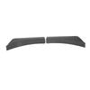 2Pcs Front Bumper Lip Angle Left And Right Bumper Protector Durable High Temperature Resistance Lip Splitter Carbon Fiber Look
