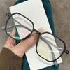 New Retro Frosted Frame Myopia Glasses Fashion Square Frame Anti Blue Light Glasses Optical Prescription Eyeglasses 0 To -4.0
