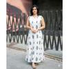 Women's Printed Cotton Top with Skirt Set Indian Bollywood Casual Wear Kurti Set