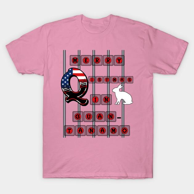 Koszulka damska Merry Q Istmas In Guantanamo Harajuku Print Kawaii Tshirt letnia koszulka damska z krótkim rękawem Top Tee