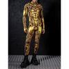 Unisex Cyber Punk 3D Digital Printing Halloween Party Role Play Outfit Women Men Cosplay Costume Carnival Jumpsuit