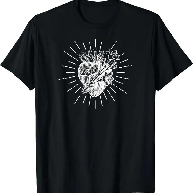 Min New Limited St Joseph Consecration Chastest Heart Catholic Saint T Shirt S разноцветный