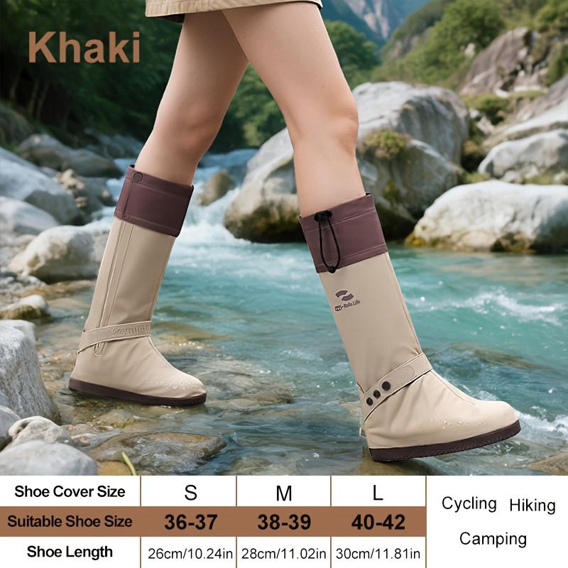 Waterproof Shoe Covers For Rain Boot Covers For Men Women Rain Outdoor Indoors Non-Slip Waterproof Shoe Boot Protectors Cycling Set S