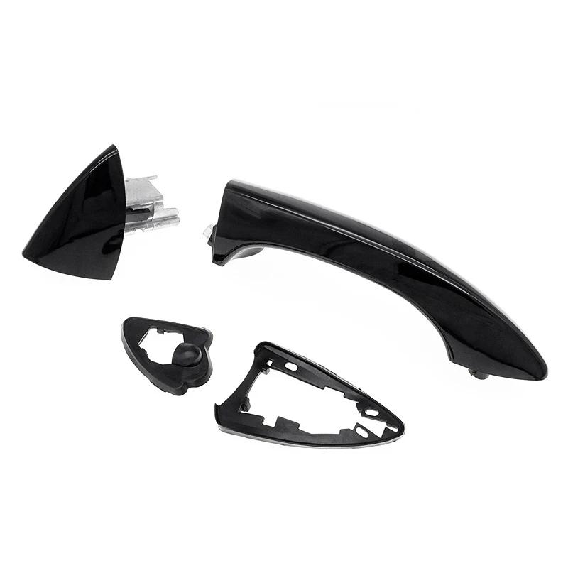LHD Car Exterior Door Handles Car Left Side Door Handle Outer Outside For BMW X5 E53 2000-2006 ABS Car Accessories