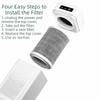 Replaceable Filter Air Purifier Negative Ion Smoke Filter USB Air Purifier  Cross-Border Compliant