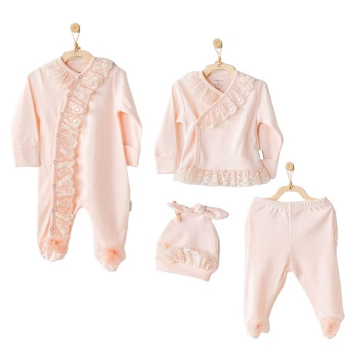 

Andywawa AC24264 Chic Girl Лосось из 4 предметов, выход из больницы 0-3 M