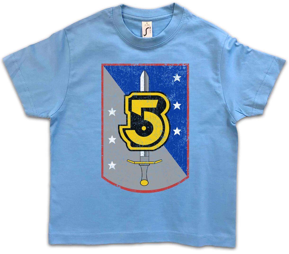 VINTAGE ARMY OF LIGHT LOGO Kids Boys kids boys T-Shirt Space Center Series Babylon 5 160