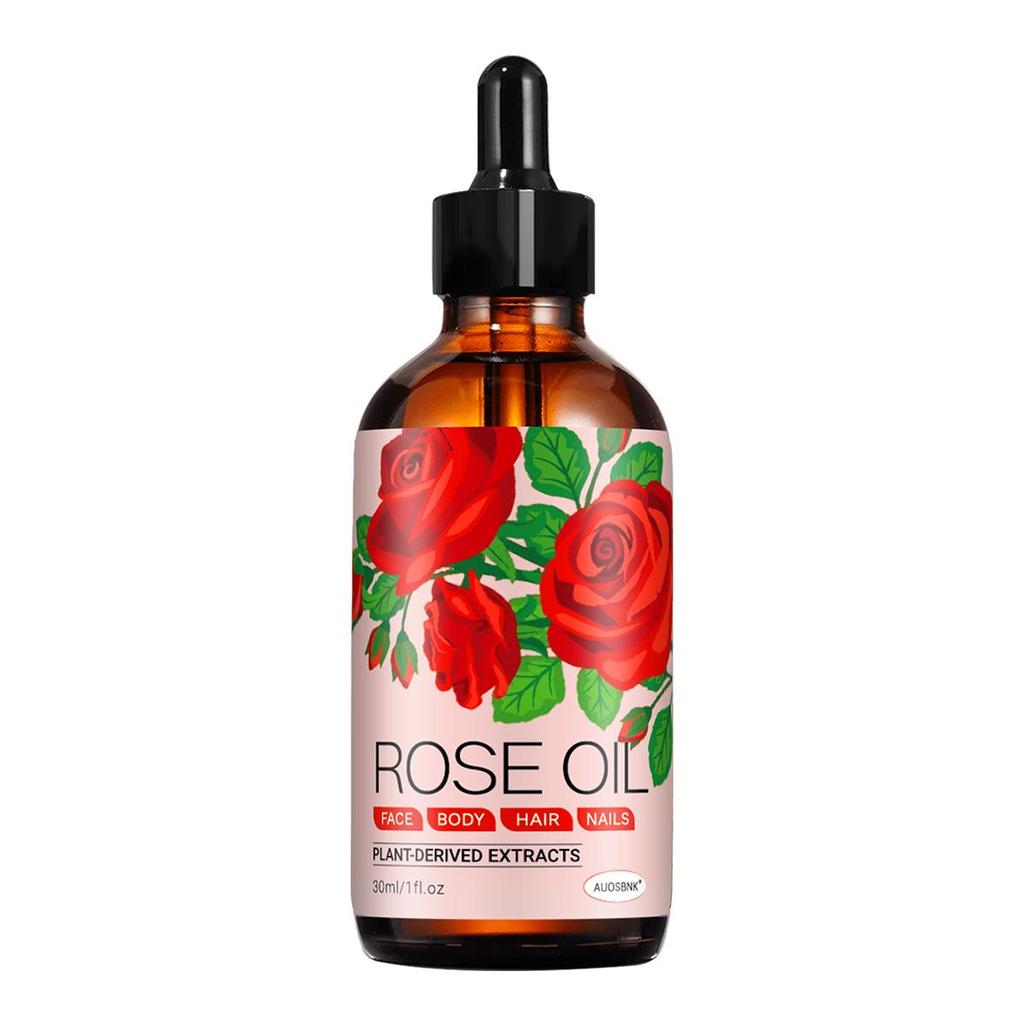 7 Arten Duftender Ätherischer Öle(30ml), Gesichtsöl, Akne, Haare, Enthält Argan, Rose, Lavendel, Batana, Kokosnuss, Weihrauch, Sandelholz