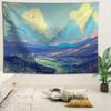 Custom High Quality Artistic Landhanging Tapestry Home Party Decoration Tapestries Photo Background Cloth Table Cloth Wall Tapes