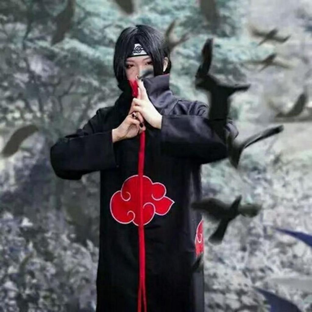 Uzumaki Akatsuki Cosplay Garçons Filles Uzumaki Veste Pantalon Bandeau Perruque accessoires Enfant Uniforme Kunai Halloween Costume