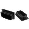 Internal Cap for Profile Post Roof 80x40 20 PCS BLACK