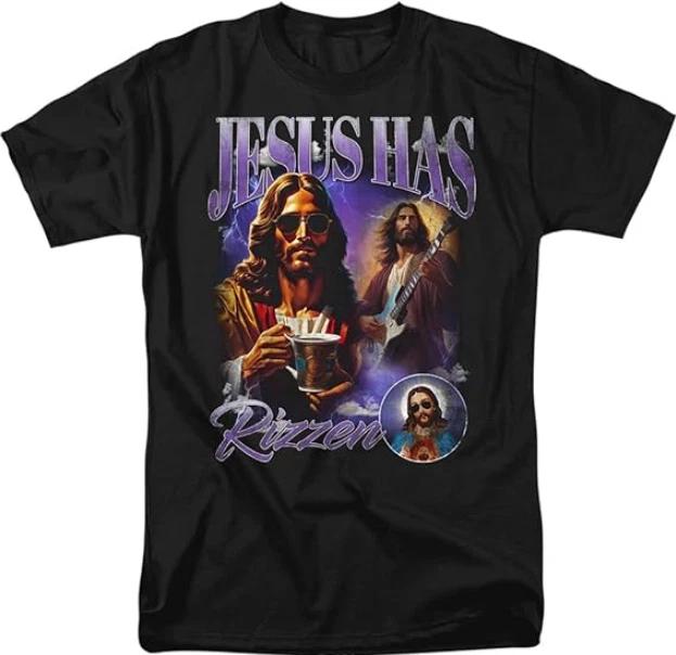 

Popfunk Jesus Has Rizzen White Unisex T-Shirt 2XL
