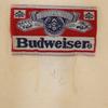 Budweiser 80s 90s Old Long sleeve Flannel shirt M white Men's Used