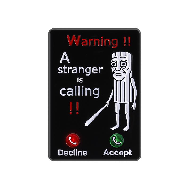 Tung Tung Tung Sahur Enamel Pins Custom Stickman Horror Adventure Game Brooches Lapel Badges Clothes Jewelry Gift for Friends