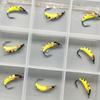 Fly Fishing Flies 2 Box Bundle(Total 18Pcs Flies)-Flies Wet Flies Artificial Nymph Bait for Fishing Trout/Bass Artificial Bait