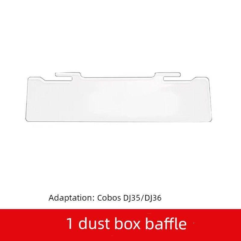 

Applicable to Ecovacs Sweeper Accessories Dj35/Dj36 Mop Bracket Side Main Brush Strainer Water Tank Dust Box Rag [Original Quality] 1 Dust Box Baffle
