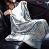 1pc NAME CINNAMON Blanket Lightweight Flannel Throw for Sofa Bed Travel Camping Livingroom Office Couch Chair