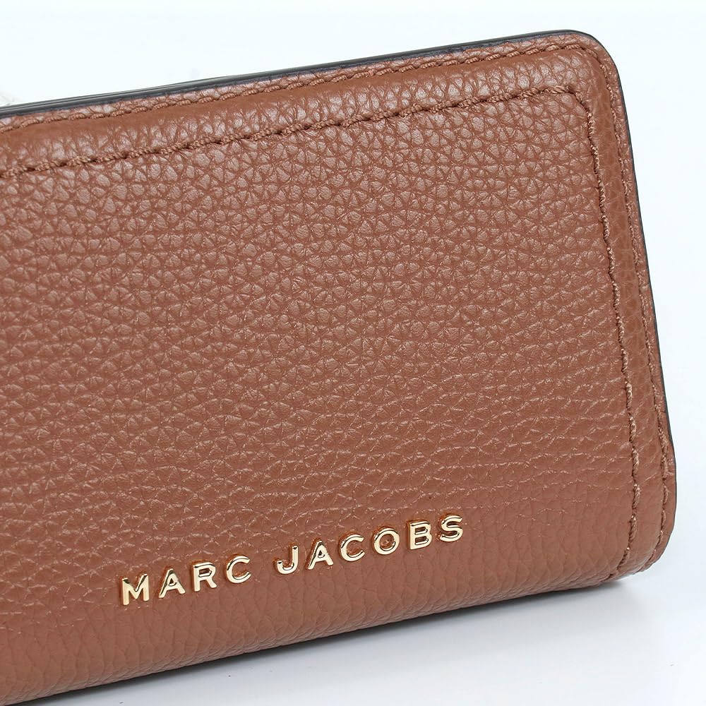 Marc Jacobs Wallet S104L01SP21 214 Mini Cognac Bi-fold Wallet, Outlet, Women's, [Used]
