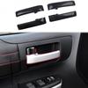 Carbon Fiber Inner Door Handle Cover Trim Accessories for Toyota Tundra 2014-2021