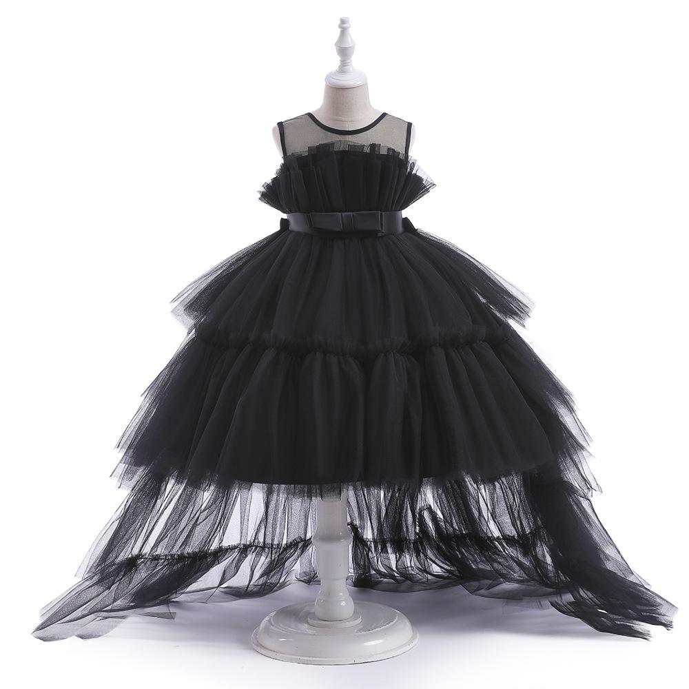 Children's Tulle Flower Girl Princess Gown - Little Girl Performance Dress