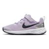 Nike Revolution 6 Comfortable Non-Slip Shock Absorbing Durable Low-Top Kids Running Shoes Kids sneaker Purple DD1095-500