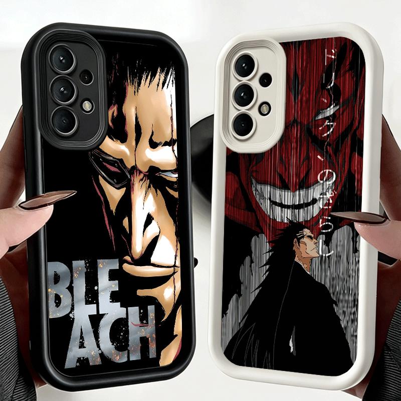 Phone Case for Samsung Galaxy A17 A16 A15 A14 A13 Bleach Zaraki Kenpachi A56 A36 A26 A55 A35 A25 A54 A34 A24 A53 A33 A23 A07 A06