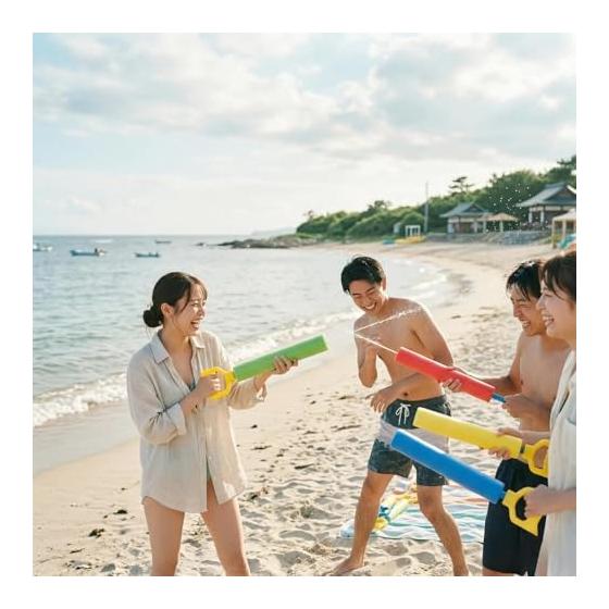 Water Gun, Backpack Type, Strongest Water Gun, Backpack Type, Cute Water Pistol Toy, Large Capacity, Tank Type, Super Strong Flying Distance, Pool,