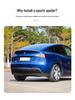 Tesla Model Y/3 Rear Wing: High-Performance Blow-Molded Spoiler for P Version