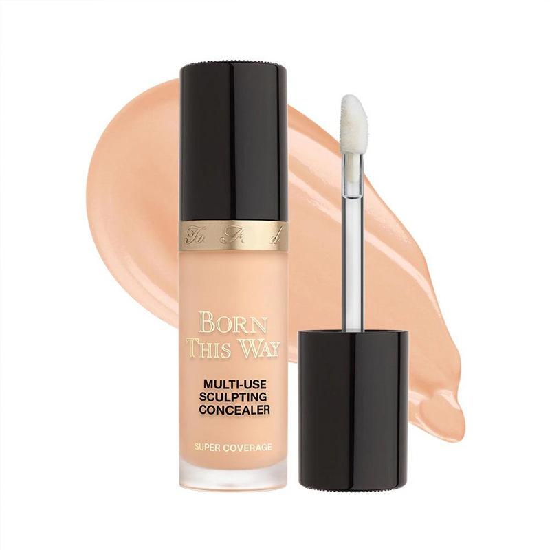 Too Faced Born This Way Correttore Multi-Uso Sculpting, Correttore Liquido a Coprenza Totale & Fondotinta, Lunga Tenuta, Leggero, Idratante