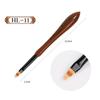 Japanese Manicure Pen Gourd Pen Walnut Sandalwood Rod Pull Line Painting Flower Hook Line Painting Gradual Change Smudge