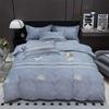 Muxinzi Brushed Polyester 4-Piece Bedding Set