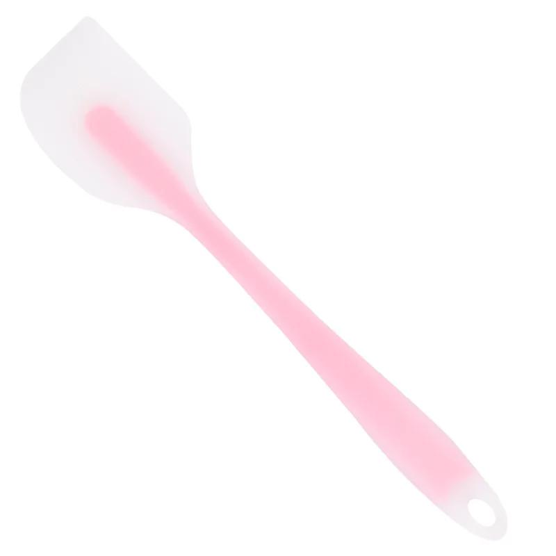 Silicone Cake Scraper Translucent Non-Stick Cake Cream Spatula Kitchen Cooking Pastry Scraper Mold Brush Tool Baking Accessories