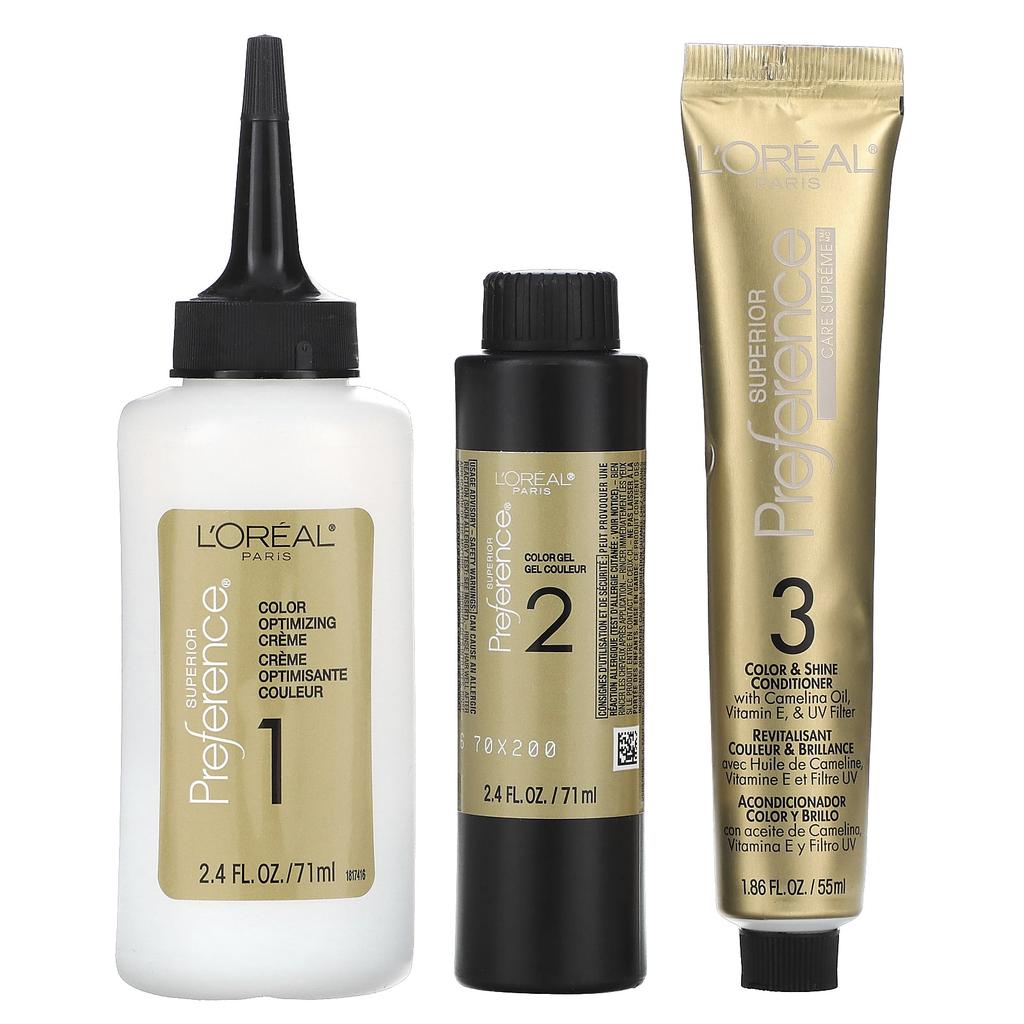 L'Oréal, Highly Desirable and Non-fading Color, Light Brown No. 6, One Application