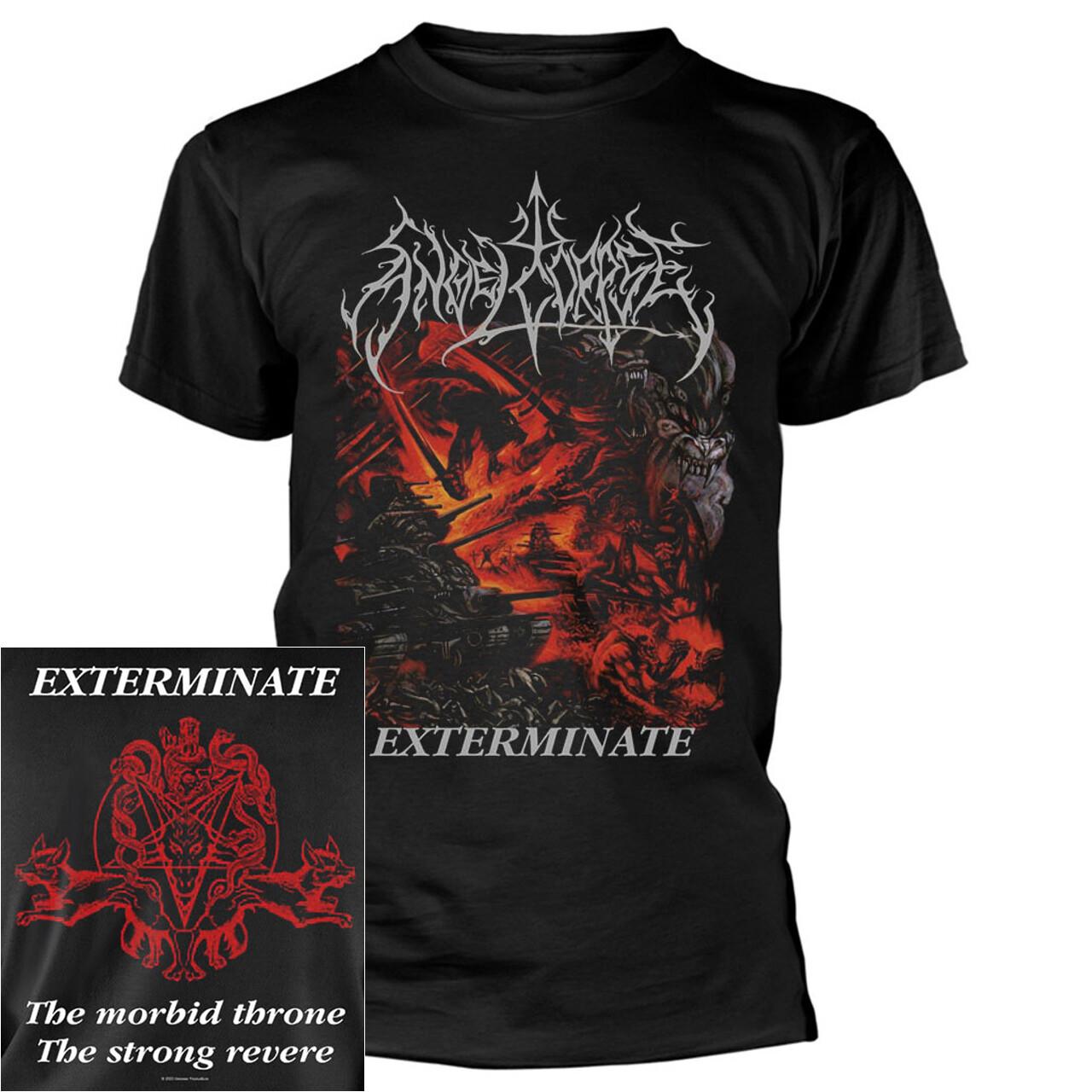 26 Angelcorpse Exterminate Футболка S-XXL Официальная футболка Черная футболка Death Metal Унисекс футболка L