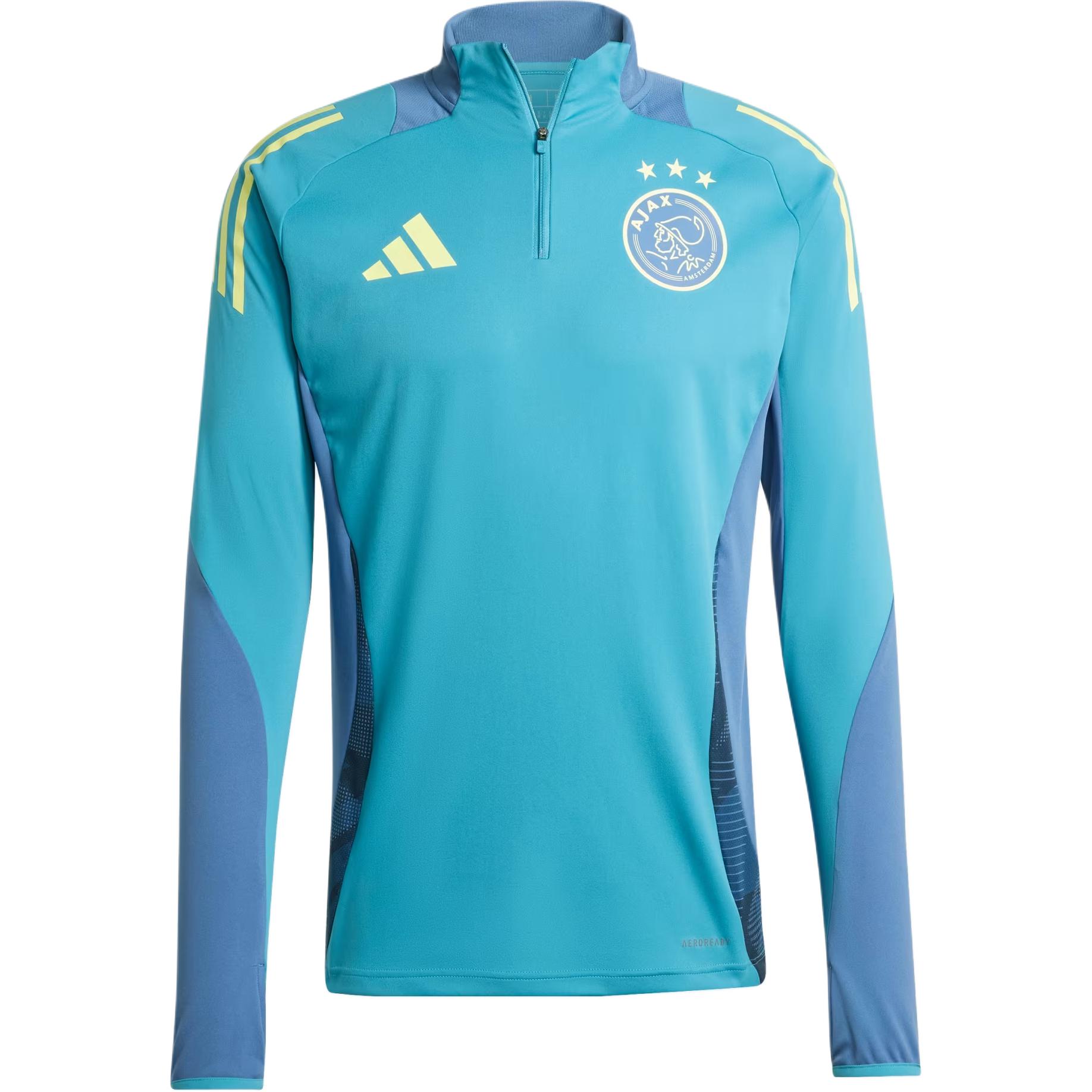 Adidas Ajax Amsterdam Tiro 24 Slim Fit Competition Training Color Block Long Sleeve Football Shirt Men tops IT5085 M
