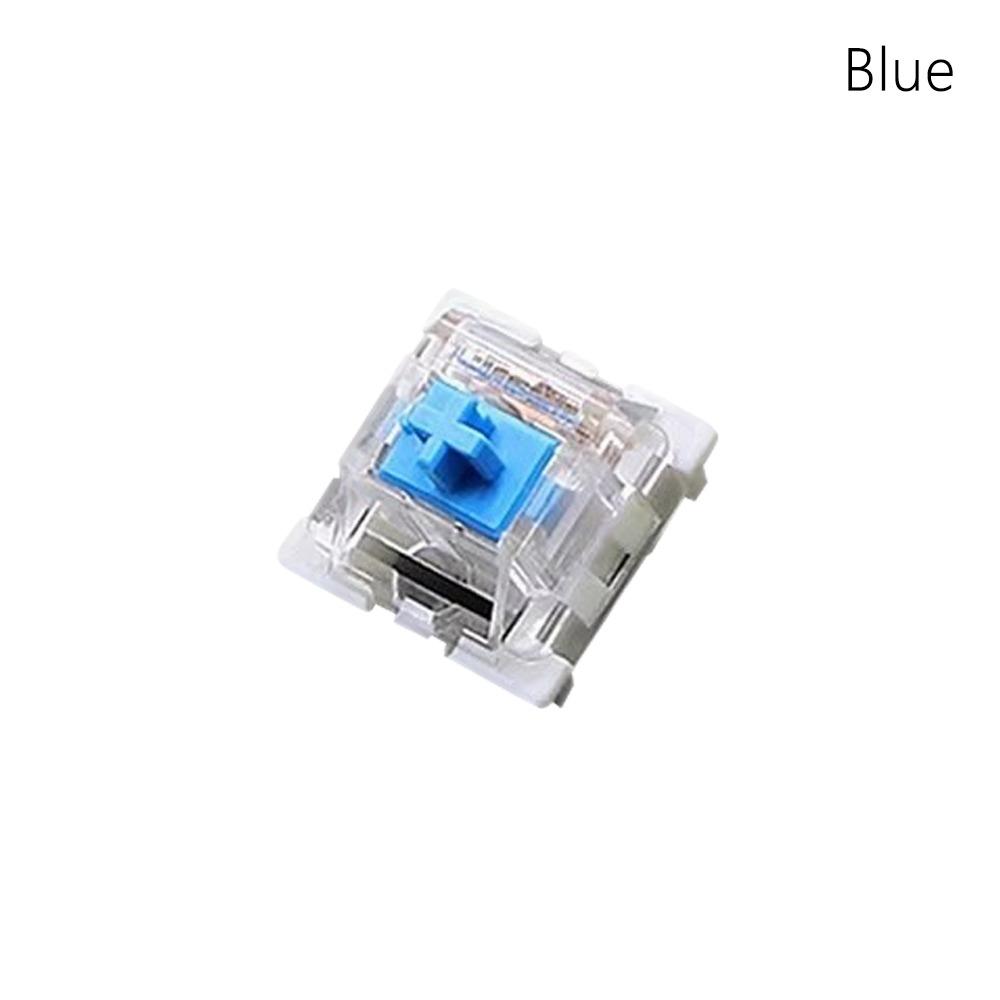 10pcs New Linear Mechanical Keyboard Switch Clicky Silent Gaming Switch Tactile RGB LED MX Switch
