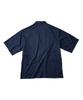 Mesh Jinbei Top and Bottom Available In Large 5L [Nissen] Men's Loungewear, Sweat-absorbing, Quick-drying Set, Sizes, Black,