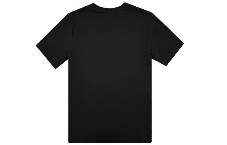 Jordan Air T Shirts Men's Black Crew Neck Moderate DA6744-010